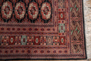 6x9 Vintage Fine Bokhara Carpet