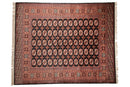 8.5x10.5 Vintage Fine Bokhara Carpet