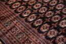 8x10 Vintage Fine Bokhara Carpet