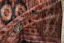 8x10 Vintage Fine Bokhara Carpet