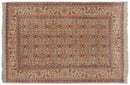6x9 Vintage Indian Mahal Design Carpet