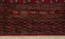 13x19.5 Vintage Fine Bokhara Carpet