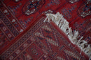 5x5 Vintage Fine Bokhara Square Rug