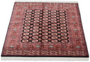 7x8 Vintage Fine Bokhara Square Carpet