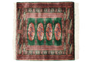2x3 Vintage Fine Bokhara Rug Mat