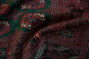 5x5 Vintage Fine Bokhara Square Rug