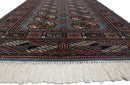 2.5x3 Vintage Fine Bokhara Square Rug