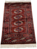 2x3 Vintage Fine Bokhara Rug Mat