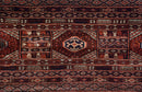 12x14.5 Vintage Fine Bokhara Carpet
