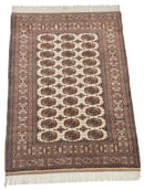 4x6.5 Vintage Fine Bokhara Rug
