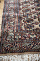 4x6.5 Vintage Fine Bokhara Rug