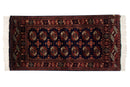 2.5x4 Vintage Fine Bokhara Rug