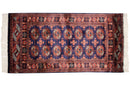 2.5x4 Vintage Fine Bokhara Rug