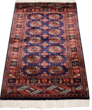 2.5x4 Vintage Fine Bokhara Rug