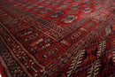 4x13.5 Vintage Fine Bokhara Rug Runner