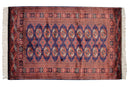 3x5.5 Vintage Fine Bokhara Rug