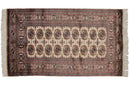 3x5.5 Vintage Fine Bokhara Rug