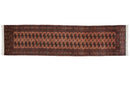 3x11.5 Vintage Fine Bokhara Rug Runner