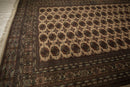 9x12 Vintage Fine Bokhara Carpet