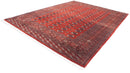 9x12.5 Vintage Fine Bokhara Carpet