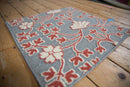 2x2 New Indian Samarkand Design Square Rug Mat
