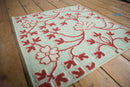 2x2 New Indian Samarkand Design Square Rug Mat