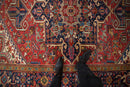 7x9.5 Vintage Heriz Carpet