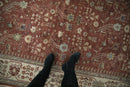 8x10 Vintage Armenian Hamadan Design Carpet