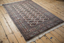 4x6 Vintage Fine Bokhara Rug