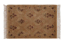 2x3 Vintage Contemporary Indian Savonnerie Design Rug Mat