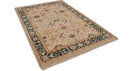 6x9.5 Vintage Indian Bijar Design Carpet