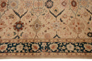 6x9.5 Vintage Indian Bijar Design Carpet