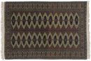 4x6 Vintage Siberian Bokhara Design Rug