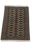 4x6 Vintage Siberian Bokhara Design Rug