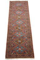 3x11.5 Vintage Ardebil Rug Runner