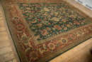 9x11.5 Vintage Indian Serapi Design Carpet