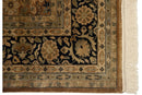 6x9 Vintage Indian Tabriz Design Carpet