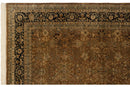 6x9 Vintage Indian Tabriz Design Carpet