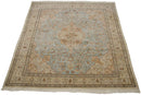 11.5x13 Vintage Tabriz Square Carpet