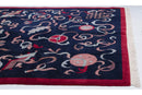 8x10 Vintage Contemporary Indian Peking Design Carpet