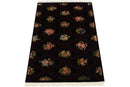 6x9 Vintage Contemporary Indian Aubusson Design Carpet