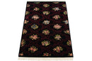 6x9 Vintage Contemporary Indian Aubusson Design Carpet