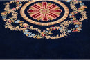 6x9 Vintage Indian Aubusson Design Carpet