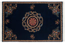 6x9 Vintage Indian Aubusson Design Carpet