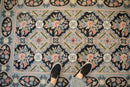 4x6 Vintage Chainstitch Rug