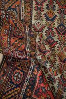 4x11.5 Vintage Hamadan Rug Runner