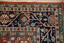 7.5x10 Vintage Indian Bijar Design Carpet