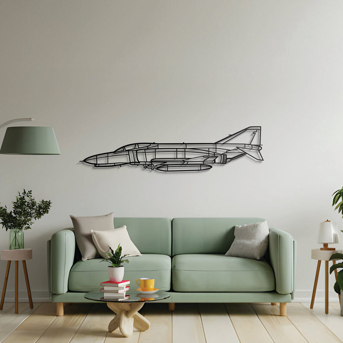 F-4E Phantom Metal Aircraft Wall Art - NCP0070, photo 4 of 5