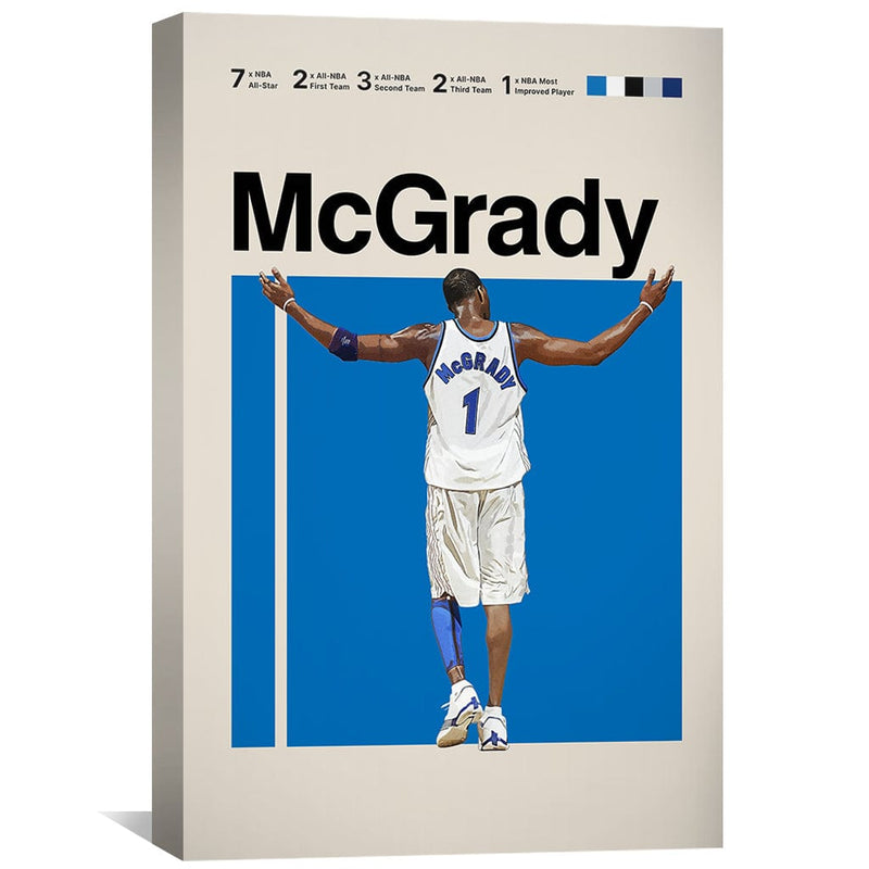 McGrady Stats Canvas