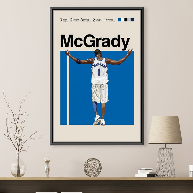 McGrady Stats Canvas